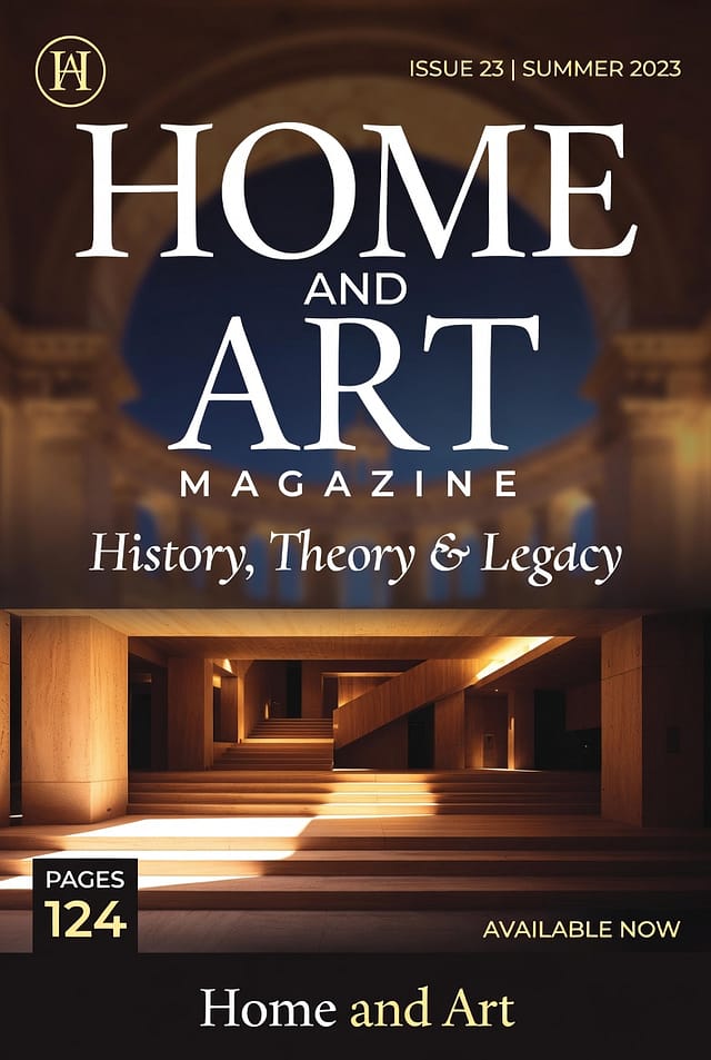 Home and Art Magazine: History, Theory & Legacy
