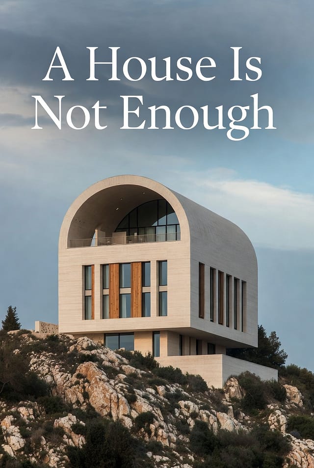 A House Is Not Enough