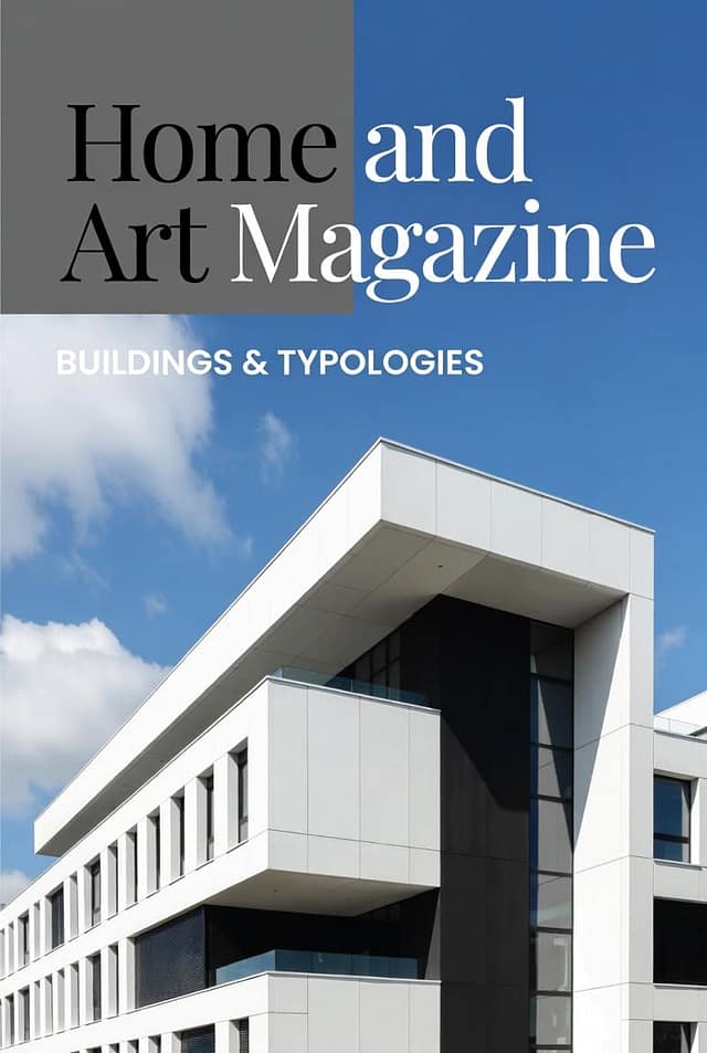 Home and Art Magazine: Buildings & Typologies