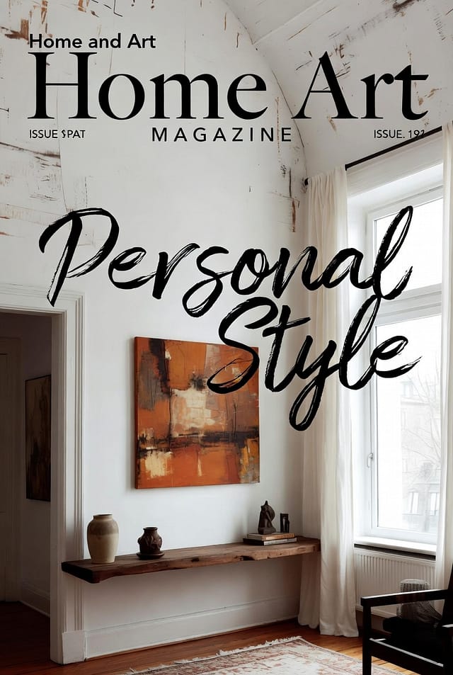 Home and Art Magazine: Personal Style