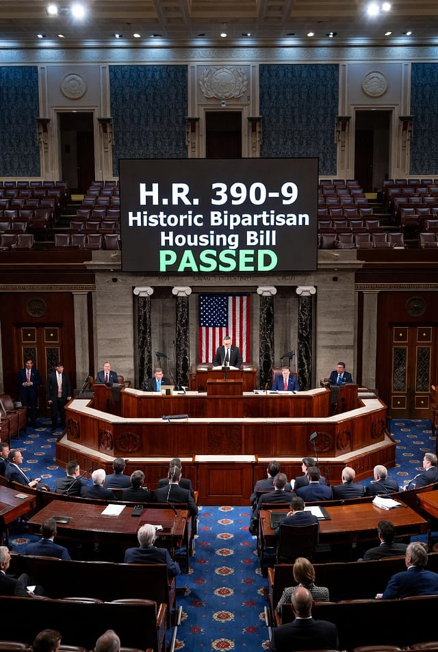 390-9: Historic Bipartisan Housing Bill Passes House