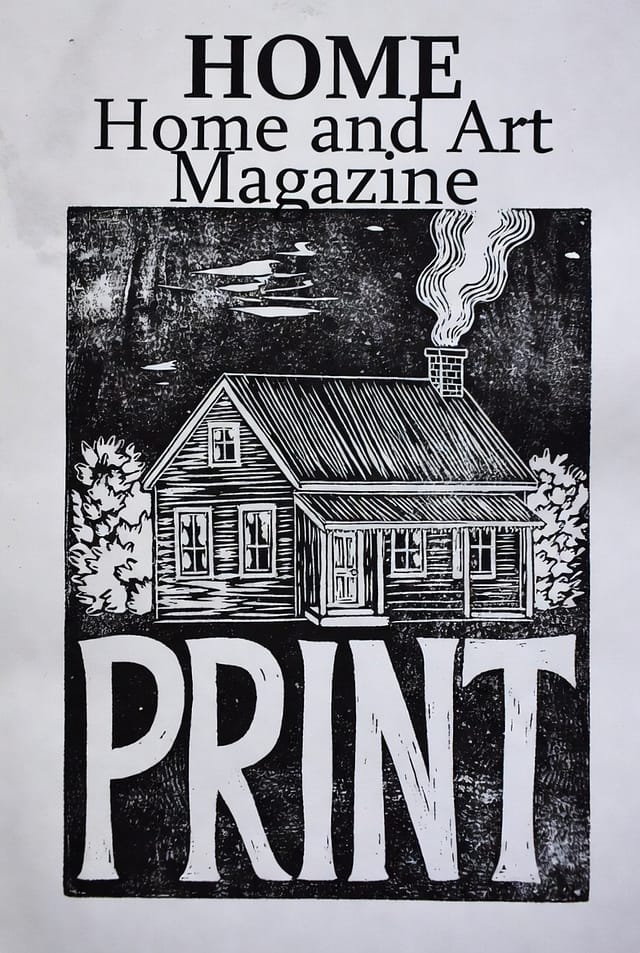 Home and Art Magazine: Printmaking